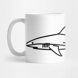 Black Tip Reef Shark Mug